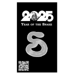 ab Lager* 5 g Silber Round 2025 Coin Card - SCHLANGE -...