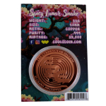 33 g USA 2025 Schlange / Snake Kupfer Color Coin Card - Erotisches JAHR der SCHLANGE - ECHTBILDER