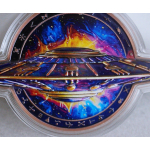 5 oz Kupfer Color Motivbarren - UFO - Echtbilder / Real Photos