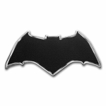 NEU* 1 oz Samoa 2025 - BATMAN BATARANG Shaped Coin - farbig - silber BU 5 $  - Ausgabe 2