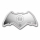 AURINUM*SUMMER*SALE** 1 oz Samoa 2025 - BATMAN BATARANG Shaped Coin - farbig - silber BU 5 $