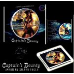 1 oz USA American Eagle 2024 - BOUNTY - Karibische Piratenschönheit - Captains Bounty Woman  Edition - silber Color - Doppelmotiv - Auflage 250 Einzelstück