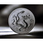 Lagerware* 1 oz China 2025 BU - Lunar DRACHE - JAHR des...