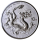 Wieder*Da* 20 x 1 oz TUBE China 2025 BU - Lunar DRACHE - JAHR des DRACHEN Tang Dynasty & Grosse Mauer - Erstausgabe der neuen China Lunarserie - Silber 10 Yuan - China Mint