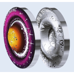AURINUM-TOP-ANGEBOT** ab Lager ** Österreich 20 Euro 2025 Proof - EINSTEINRING - Schönheit / Faszination Universum - Silber - Die Letzten !