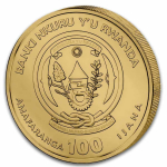 AURINUM*TOP*ANGEBOT** 1/12 oz Gold Ruanda 2025 BU - HMS...