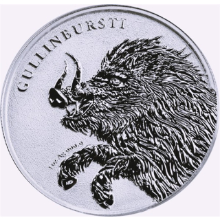 Wieder Da** 1 oz Germania BEASTS 2025 BU - GULLINBURSTI - Das Goldene Wildschwein des Gottes Freyr - Germania Beasts Topserie der Germania Mint