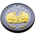 1 oz Tuvalu 2025 GILDED - OTTIFANT - Liebe Vermag Alles -...