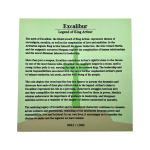 Letzte*Last* 1 oz Tschad 2025 EXCALIBUR -  grüne Kristallklinge Das Legendäre Schwert von König Artus - Legend of the Sword - 5000 Francs - Innovativserie !
