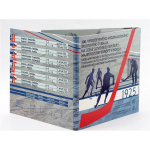 5,88 Euro Slowakei 2025 BU KMS Coin Card - Kursmünzensatz - Eishockey Europameisterschaft