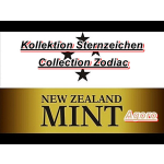 2 oz Niue 2025 Proof - ZWILLINGE GEMINI - Zodiac Sternzeichen Ausgabe 3 mit Edelstein - silber 3 NZ$ - NZ Mint Agoro