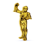 1 oz Niue 2024 GILDED Proof -  C-3PO STAR WARS -  Silber 2 NZ$