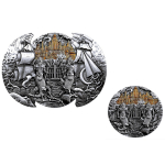 5 oz Samoa 2025 Antique Gilded - Das Sagenhafte ATLANTIS...