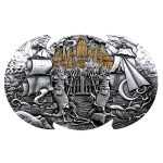 5 oz Samoa 2025 Antique Gilded - Das Sagenhafte ATLANTIS...