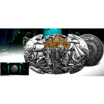 5 oz Samoa 2025 Antique Gilded - Das Sagenhafte ATLANTIS Verlorene Zivilisationen - Sliding Door Technique - TOP-INNOVATION 2025 - 2. Öffne-das-Tor-Prägung - Auflage 249! VORVERKAUF !