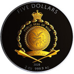 2 oz Niue 2025 Dark Ruthenium - PHÖNIX vs DRACHE -...