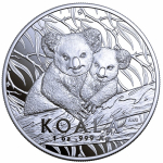 1 oz  Australien 2025 Proof - KOALA - High Relief -1 AUD...