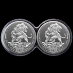 2 x 1 Unze Silber Big Five Serie II Löwe...