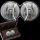 2 x 1 Unze Silber Big Five Elefant Doppel-Kapsel Südafrika 2024 Proof