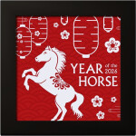 1 oz Mongolei 2026 Antique 3-Dimensional - Jahr des PFERDES - LUNAR PFERD HORSE - Silber Skulptur - Antique Finish - Lunar Silber - 1000 Togrog - Coin Invest Liechtenstein