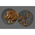 2 oz Germania Beasts 2025 EDITION - GULLINBURSTI - Ultra...