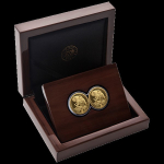 1/2 Unze Goldsatz Big Five Serie III (1.) - Elefant - Doppel-Kapsel-Satz - Südafrika 2024 Proof