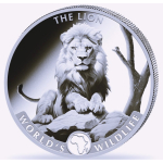 NEU* 1 oz Kongo 2025 BU - LÖWE / LION - Silber -...