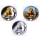 3 x 1 oz SET Kongo 2025 BU + COLOR + Gilded - LÖWE / LION - Silber - World´s Wildlife Ausgabe 7  - 20 Frs