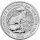 NEU* 2 oz UK 2025 BU - GREYHOUND of Richmond - Königlicher Windhund - Royal Tudor Beasts - Großbritannien Silber 5Pfd.