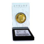 1/4 oz GOLD Samoa 2023 Proof - CYBORG KI Artificial Intelligence - 50 $ - Künstliche intelligenz