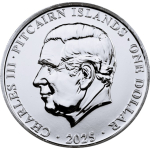AURINUM*SUMMER*SALE** 1 oz Pitcairn 2025 BU -...