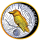 2 oz Kookaburra 2025 Proof Gilded High Relief - Australien - Silber 2 AU$