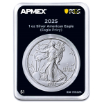 NEU* 1 oz USA 2025 PCGS MS69 - American Eagle PRIVY BALD...
