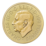 NEU* 1 oz Gold UK 2025 BU - GREYHOUND of Richmond - Königlicher Windhund - Royal Tudor Beasts - Großbritannien Gold 100Pfd.