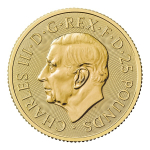 NEU* 1/4 oz Gold UK 2025 BU - GREYHOUND of Richmond - Königlicher Windhund - Royal Tudor Beasts - Großbritannien Gold 25 Pfd.