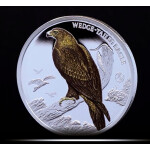 1 oz Niue 2025 Proof - WEDGE TAILED EAGLE / Keilschwanzadler  - Birds of Australia serie - Silber Color 2 NZ$