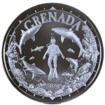 NEU* 1 oz SHARK DIVER / HAITAUCHER  2024 Grenada EC8 -...