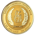 NEU* 1 oz Gold SHARK DIVER / HAITAUCHER  farbig 2024 Grenada EC8 - Proof - 10 $