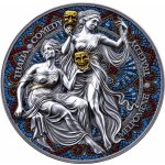 2 oz Kamerun 2025 Antique - MELPOMENE & THALIA - Die...