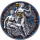 2 oz Kamerun 2025 Antique - MELPOMENE & THALIA - Die Neun Musen - Nine Muses - Mosaik-Effekt - 2000 Francs