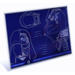 1 oz Niue 2025 Proof - STAR WARS DARTH VADER - Sith Lord’s helmet - Neue Serie BLUEPRINT Nr.3 - Rectangle Silber 2 NZ$
