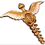 2 oz Samoa 2025 - Caduceus of Hermes - DER HERMESSTAB -...