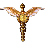 2 oz Samoa 2025 - Caduceus of Hermes - DER HERMESSTAB -...