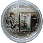15,5 g Silber Kamerun 2010 - Das Grabtuch von Turin - Jesus Christus - 2010 Proof - Hologramm