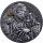 2 oz Kamerun 2025 antique - HADES Gott der Unterwelt - Serie Griechische Mythologie - Silber Antique Finish - 2,000 Francs