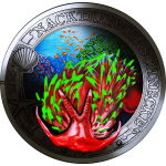 Österreich 3 Euro 2025 HGH - Nacktkiemerschnecke - Leuchtende Meereswelten - GLOW-in-the-DARK - Nachtleuchtend
