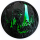 NEU*** 1 oz  Kupfer Round - ALIEN Invasion Ausserirdische & Baum des Lebens - 2-seitiges GLOW-in-the-DARK - Nachtleuchtend
