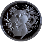 1 oz  Australien 2025 Proof - AUSSIE BUBS  QUOKKA-BABY...