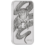 NEU* 1 oz Australien 2025 BU Silberbarren  - DRACHE...