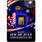 NEU* 1 g Goldbarren 2025 USA 4th July...